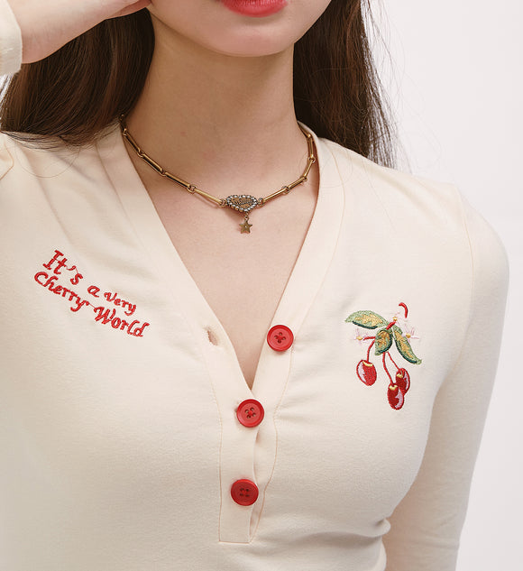 Playera de Manga Larga Curved Swing Otoño