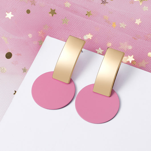 Aretes Vintage con Lentejuelas Brillantes - Image 4
