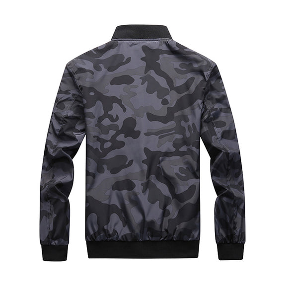 Chaqueta Bomber de Camuflaje para Hombre