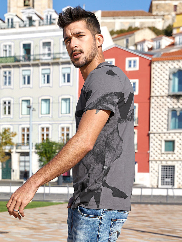 Camisa Slim Fit de Manga Corta