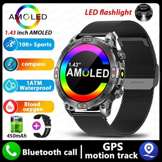 Reloj Inteligente HD AMOLED con Llamadas Bluetooth y Modo Deportivo - Image 8