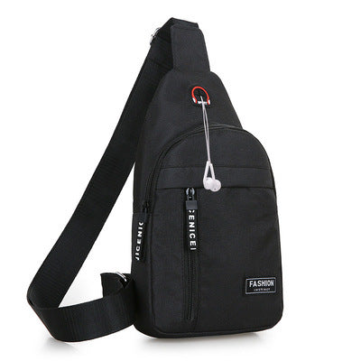 Bolsa Deportiva de Pecho Canvas para Hombre - Mensajero Casual Running - Image 4
