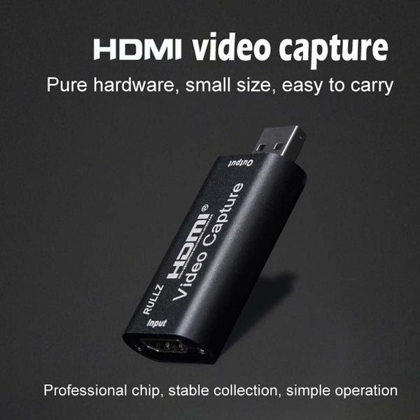 Capturador de Video HDMI para Transmisión en Vivo