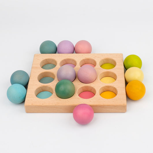Juego de Bolas en Pista de Madera - Juguete Educativo Inteligente - Image 12