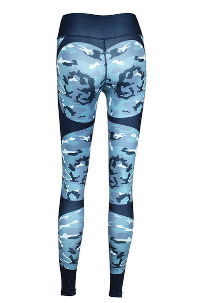 Leggins de Yoga con Estampado Patchwork - Image 4