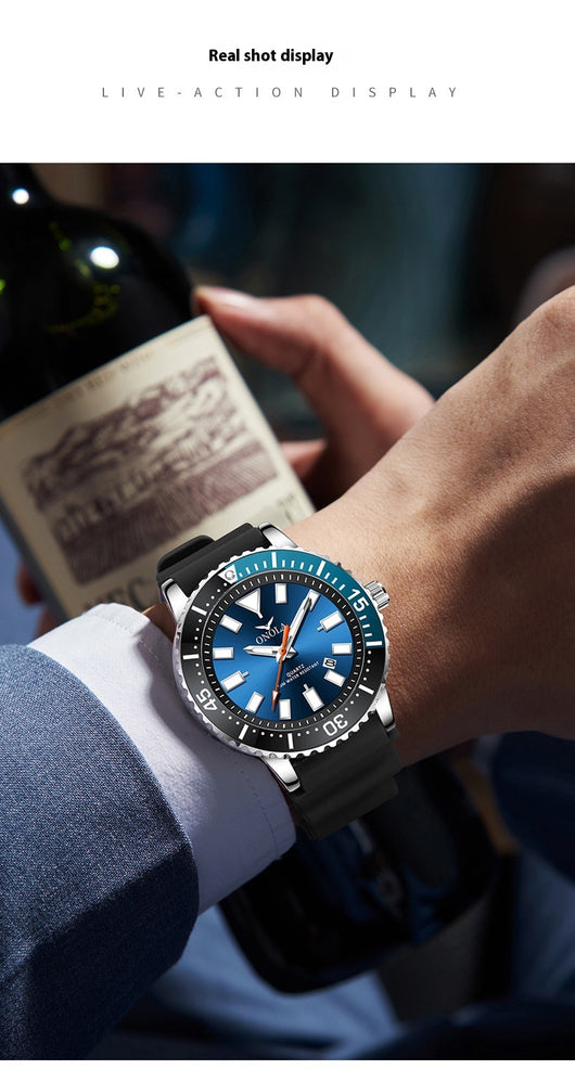 Reloj de Hombre Casual Profesional Resistente al Agua con Movimiento de Cuarzo - Image 16