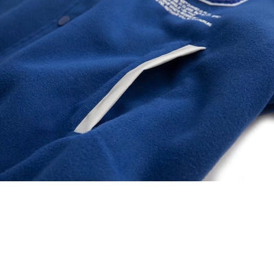 Chaqueta Hip Hop Talla Grande para Hombre - Estilo Casual Universitario - Image 11