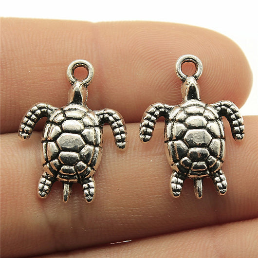 Pendiente Tortuga Marina de Joyería Artesanal Multicolor DIY - Image 7