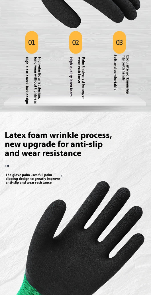 Guantes de Protección Laboral Resistentes con Agarre Antideslizante - Image 8