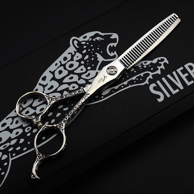 Tijeras de Peluquería Estilo Leopardo - Image 6