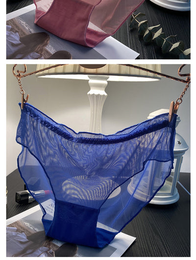 Braguitas de Encaje Transpirable con Refuerzo de Algodón Puro para Mujer - Image 21