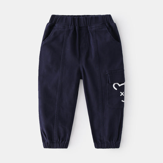 Pantalones Casuales Estilo Coreano para Niños - Diseño Trendy