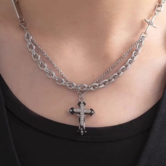 Collar de Acero Titanio para Hombre - Diseño Minimalista Que No Se Desvanece - Image 3
