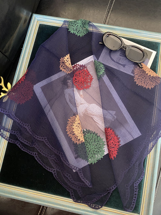 Pañuelo Coreano Bordado Versátil para Cualquier Ocasión - Image 24