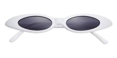 Clear frame cat eye sunglasses with bright yellow lenses, suitable for fashion wear and sun protection. - Image 14