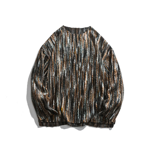 Chaqueta de Cuello Redondo Moderna para Hombre - Image 13