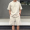 Conjunto Deportivo Holgado de Dos Piezas con Shorts
