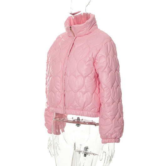 Abrigo Acolchado Térmico para Mujer - Cuello Alto Manga Larga - Image 17