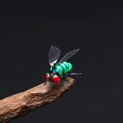 Cebo Artificial Flotante Mosca Biónica para Pesca - Anzuelo Sintético Realista - Image 9