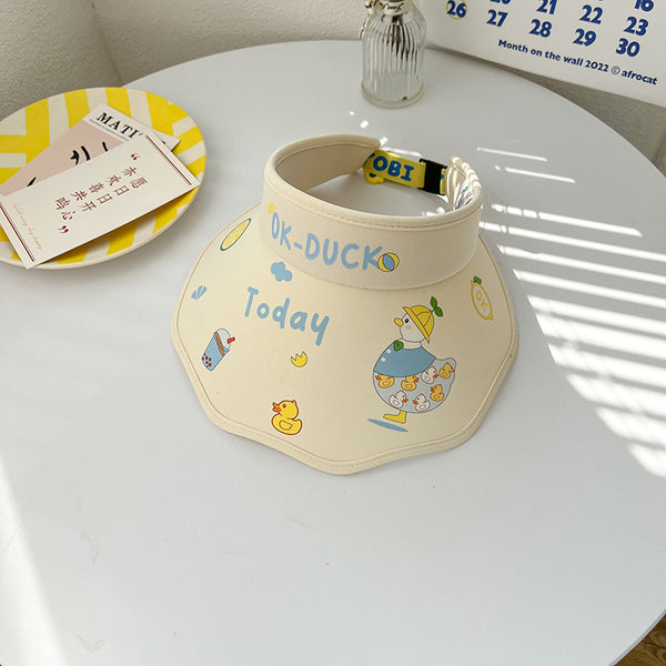 Sombrero de Sol para Niños con Volantes y Protección UV de Dibujos Animados - Image 5