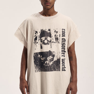 Chaleco Suelto sin Mangas para Hombre - Estilo Street Casual