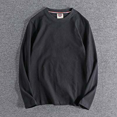 Sudadera Básica Teñida Lavada de Color Sólido - Image 7