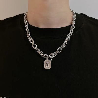 Collar de Acero Titanio para Hombre - Diseño Minimalista Que No Se Desvanece - Image 28