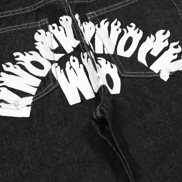 Pantalones Rectos Sueltos Tendencia Otoño Casual
