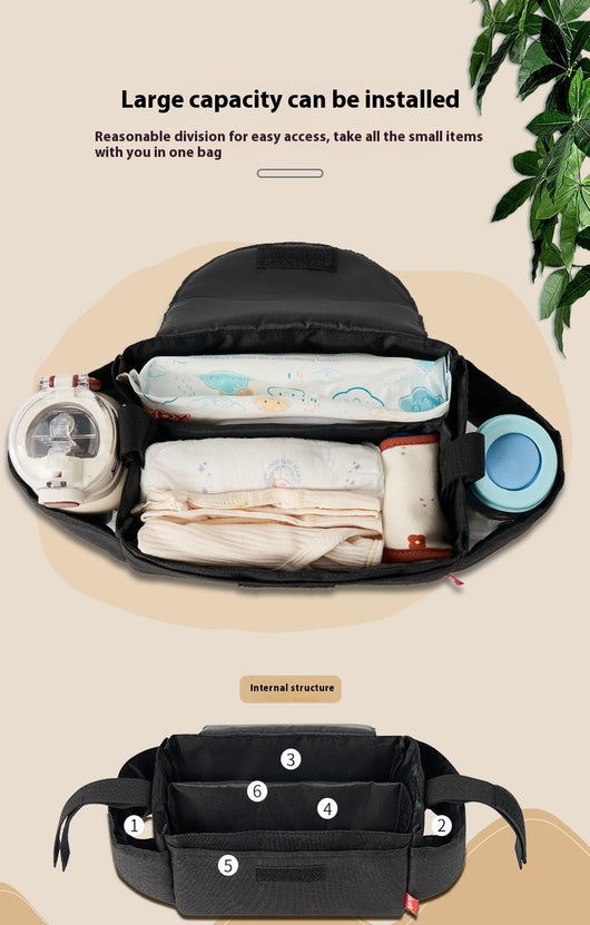 Bolsa Organizadora Multifuncional para Carrito de Bebé - Image 12