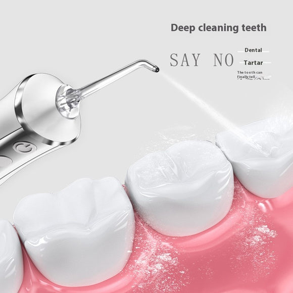 Limpiador Dental Portátil con Irrigador Eléctrico