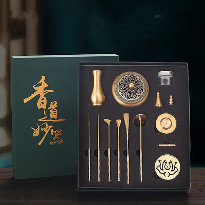 Kit Quemador de Incienso con Herramientas de Moldeo y Caja de Regalo - Image 6
