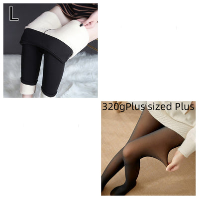 Leggings Térmicos de Cachemira Oversized para Otoño e Invierno - Image 19