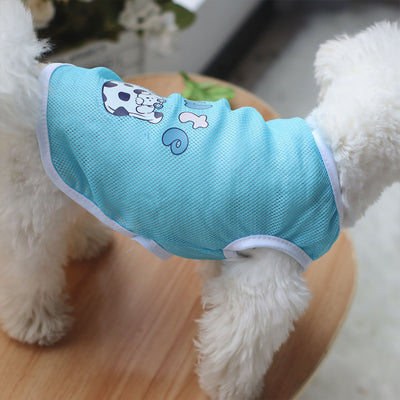 Chaleco Fresco para Mascotas con Estampado de Cuadrícula y Caricaturas - Image 12
