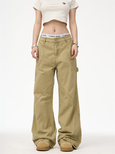 Jeans Rectos Desgastados con Estilo Deconstruido - Image 10