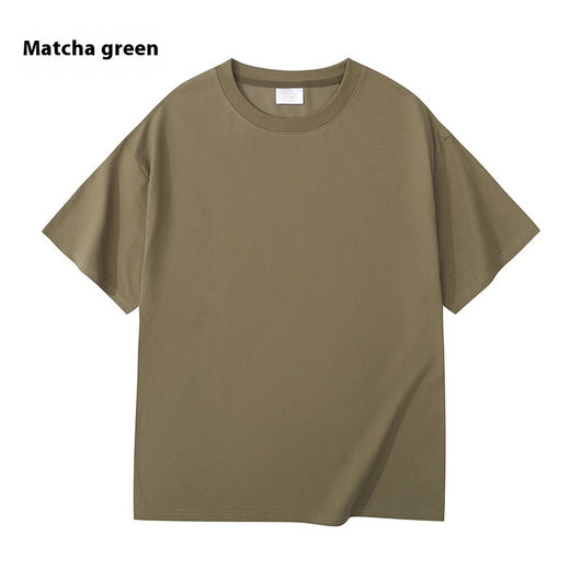 Camiseta Básica de Pareja Unisex - Colores Sólidos Modernos - Image 9
