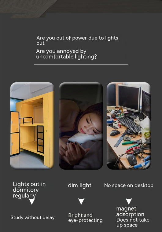 Lámpara de Escritorio LED Recargable con Protección Ocular - Image 12