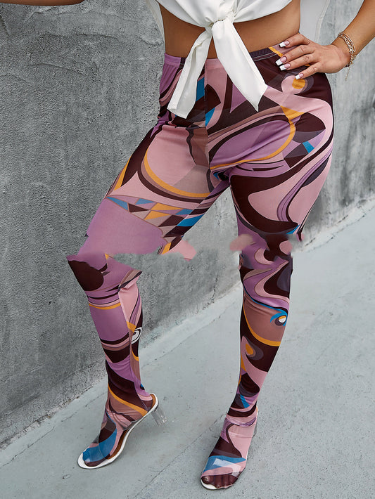 Leggins Levantacaderas de Cintura Alta con Doble Botón y Efecto Compresión - Image 2