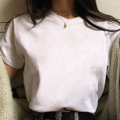 Playera Estampada Mariposas y Flores - Manga Corta - Image 8