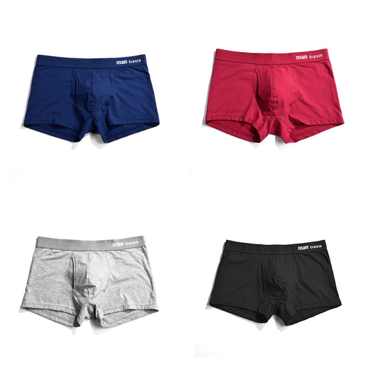 Calzoncillos Hombre Algodón Peinado Cintura Media Talla Grande