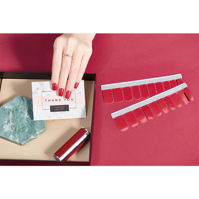 Pegatinas de Uñas Desprendibles con Diseños de Moda Internacional - Image 45