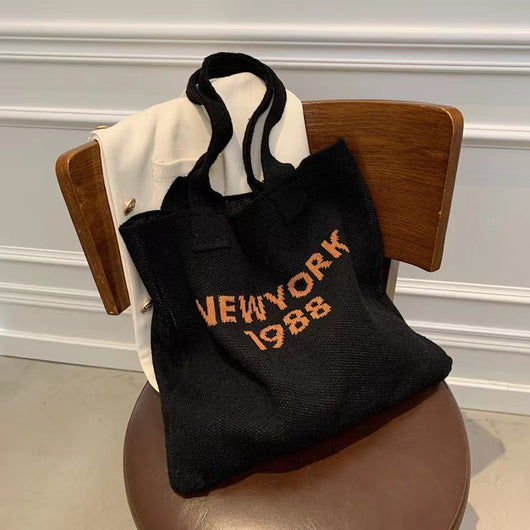 Bolsa Tejida de Gran Capacidad para Llevar a Mano - Image 8