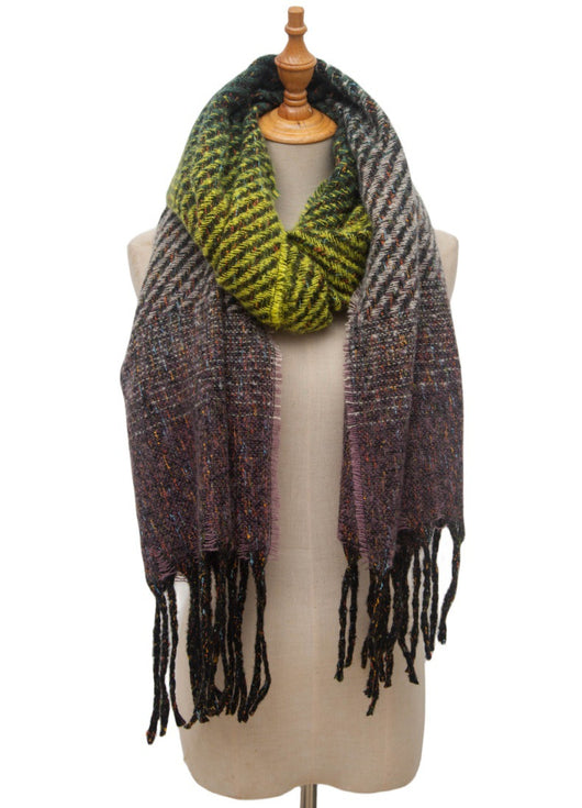 Chal Degradado con Borlas para Mujer - Estilo Europeo y Americano - Image 26