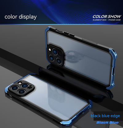 Funda Protectora de Cristal y Metal Transparente - Image 5