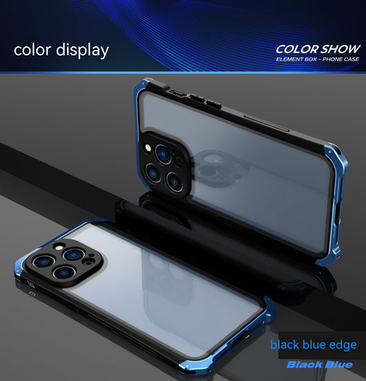 Funda Protectora de Cristal y Metal Transparente - Image 5
