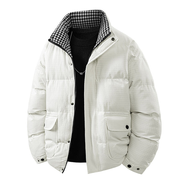 Chaqueta de Algodón Grueso Casual Holgada para Hombres Jóvenes - Image 5