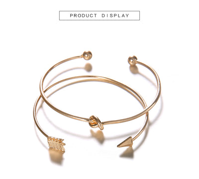 Pulsera Vintage con Nudo de Flecha y Cierre Ajustable - Image 9