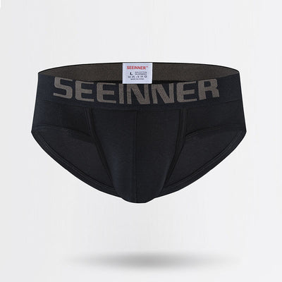 Bóxer Hombre Algodón Transpirable Levantador Cintura Baja Color Liso - Image 5