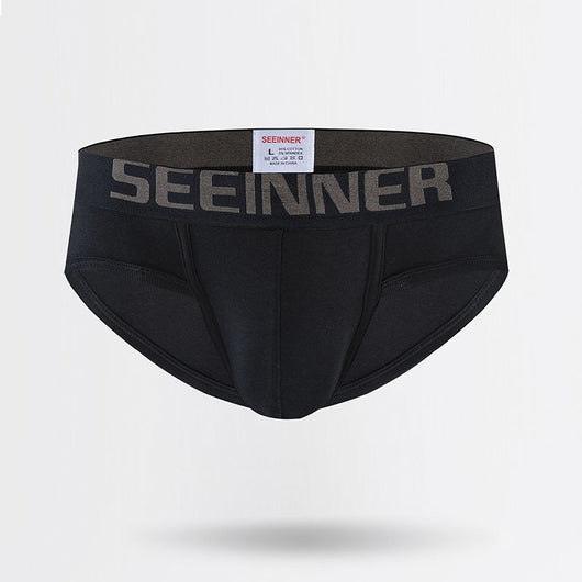 Bóxer Hombre Algodón Transpirable Levantador Cintura Baja Color Liso - Image 5