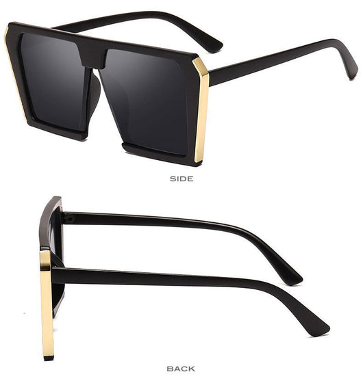 Gafas de Sol Grandes Marco Metálico para Mujer con Protección UV - Image 15