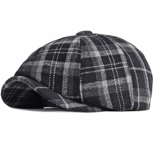 Sombrero Octagonal a Cuadros para Mujer - Image 12